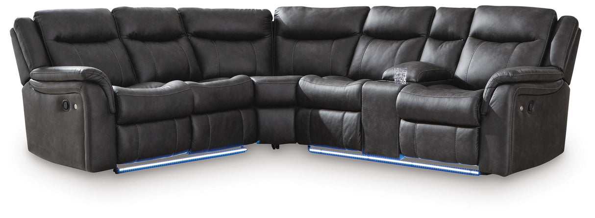 Sultan Meadow 2-Piece Reclining Sectional - PC13001S1
