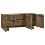 Tyler 3-door Solid Wood Sideboard Buffet Cabinet Mango Brown - 130515