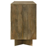 Tyler 3-door Solid Wood Sideboard Buffet Cabinet Mango Brown - 130515
