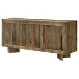 Tyler 3-door Solid Wood Sideboard Buffet Cabinet Mango Brown - 130515