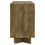 Tyler 3-door Solid Wood Sideboard Buffet Cabinet Mango Brown - 130515