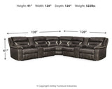 Kincord 3-Piece Power Reclining Sectional - 13104S5