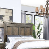 Panel Headboard Bed With Footboard Drawers