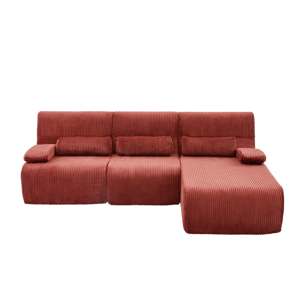 Oversized Sectional Sofa, Living Room Seating With Modular Design