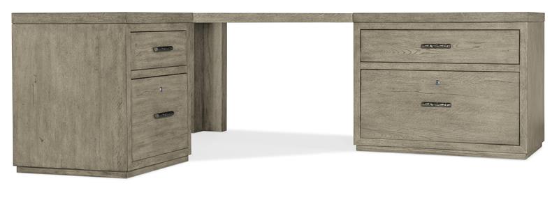 Linville Falls Corner Desk with File and Lateral File - 6150-10935-85