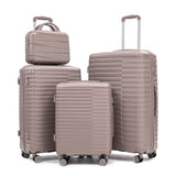 4 Piece Luggage Set, Combination Lock