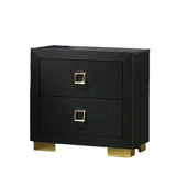 Nightstand, Bedside Table - Black
