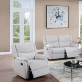 2 Piece Living Room Set With Loveseat And Recliner