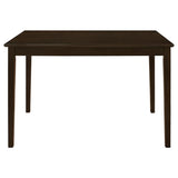Guillen 5-piece Rectangular Dining Table Set Cappuccino - 150232