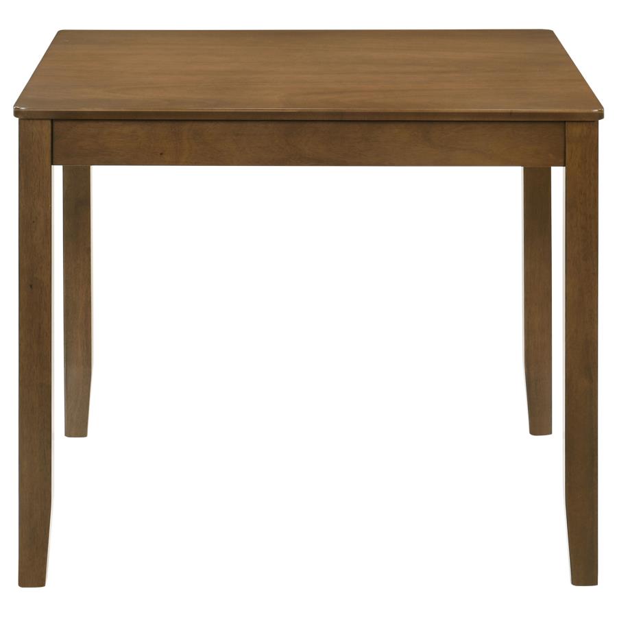 Parkwood 5-piece Square Dining Table Set Honey Brown - 150400