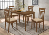 Robles 5-piece Rectangular Dining Table Set Chestnut - 150430
