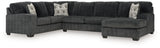 Hollyview 3-Piece Sectional with Chaise - 15205S1