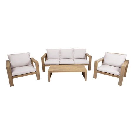 4 Piece Patio Sofa Set