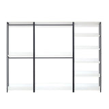 Fiona - Freestanding 3 Tower System Walk-In Closet With 7 Shelf - White