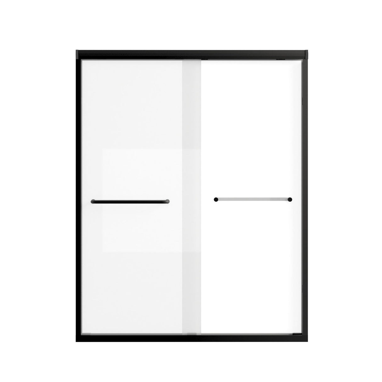 Double Sliding Shower Door With Explosion Proof Film