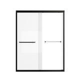 Double Sliding Shower Door With Explosion Proof Film
