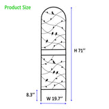 Garden Rustproof Trellis For Climbing Plants