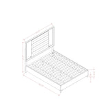 Star - 5 Pieces Bedroom Set Modern Design With LED