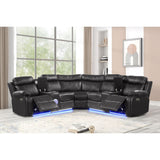 Lacrosse - Power Reclining Sectional Sofa