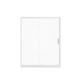Pivot Shower Door With Handle, 1 / 4" Thick - Chrome