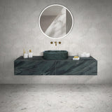 Bathroom Vessel Sink, Semi Polished Surface