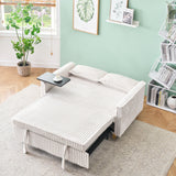 Pull Out Sofa With Movable Tabletop And USB Ports