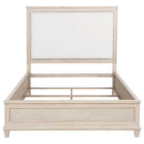 Wedner - Queen Panel Bed - Oak