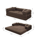 Convertible Foldable Floor Sofa Bed For Living Room