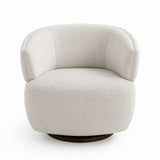 Swivel Barrel Accent Oversized Club Chair