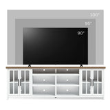 Hampton - TV Stand Console & Cable Management