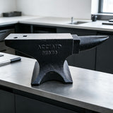 Single Horn Anvil 66Lbs Cast Steel Anvil smith For Sale Forge Tools And Equipment Anvil Rugged Round Horn Anvil smith Jewelers Metalsmith smith Tool - Black