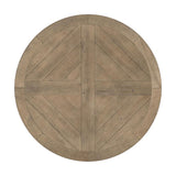 Florence 5-piece Round Dining Table Set Rustic Honey - 180200-S5B