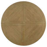 Florence 7-piece Round Dining Table Set Rustic Honey - 180200-S7A