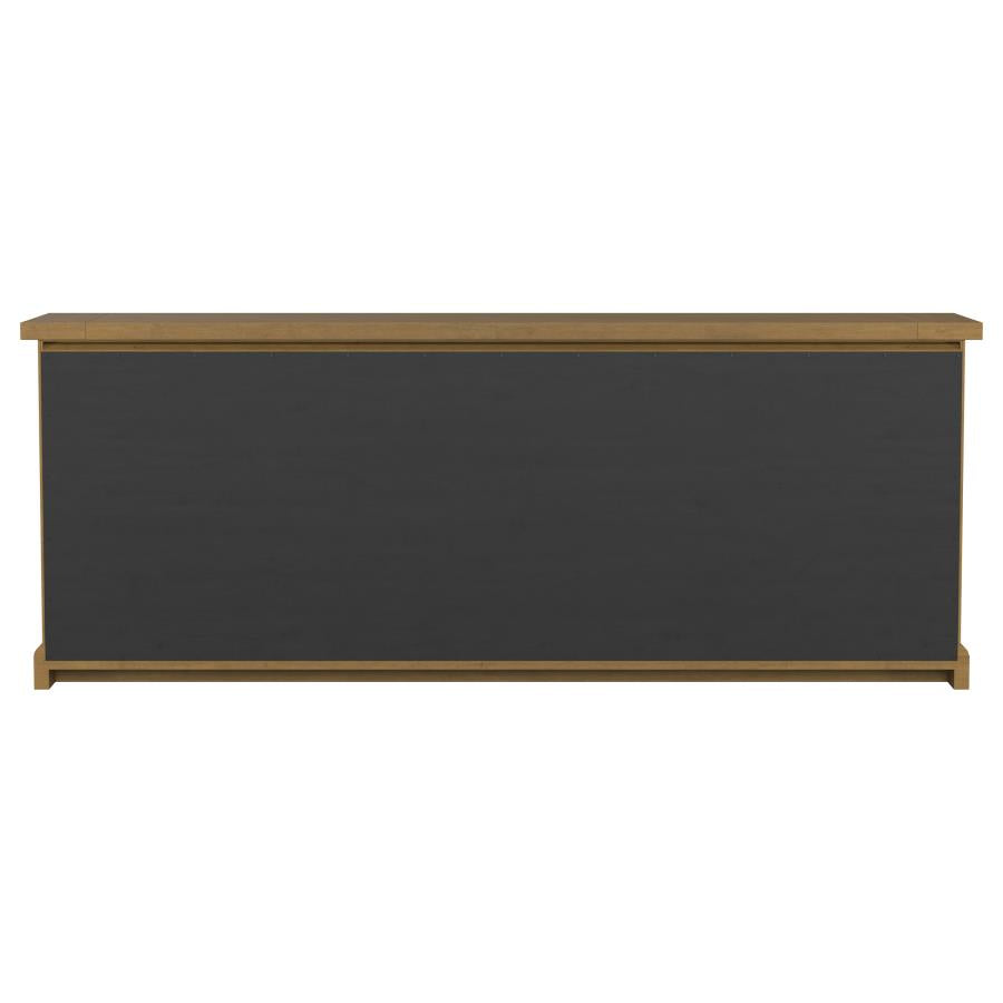 Florence 4-door Dining Sideboard Buffet Cabinet Rustic Honey - 180205
