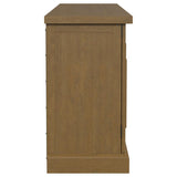 Florence 4-door Dining Sideboard Buffet Cabinet Rustic Honey - 180205