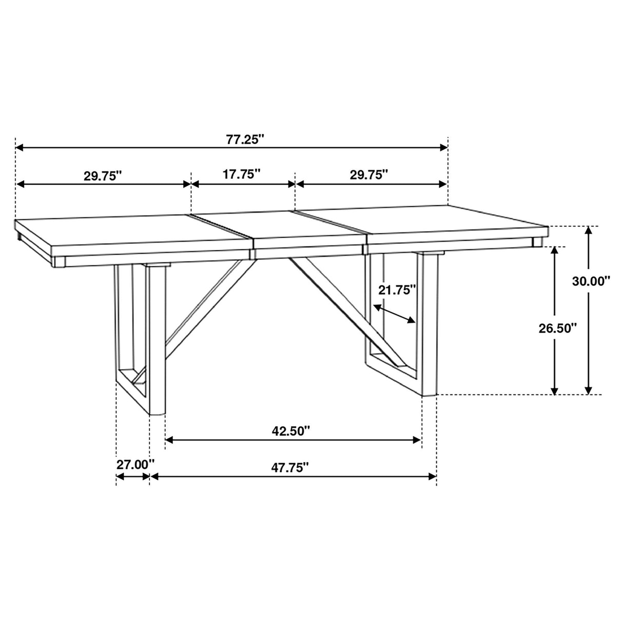 Rivera - Extension Dining Table - Natural Walnut