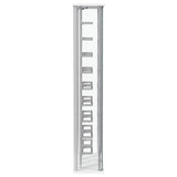 Montara Tempered Glass Wine Storage LED Curio Cabinet Chrome - 182037