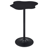 Keanu Curved 29-inch Cloud-Shaped Bistro Bar Table Black - 182230