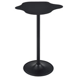 Keanu Curved 29-inch Cloud-Shaped Bistro Bar Table Black - 182230