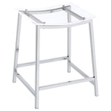 Jovani Acrylic Backless Counter Stool Chrome (Set of 2) - 182358
