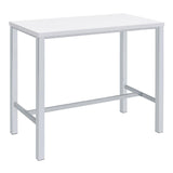 Natividad 5-piece Pub Height Bar Table Set White High Gloss - 182525
