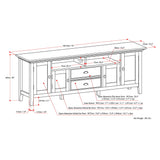 Redmond - Handcrafted TV Media Stand