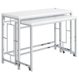 Jackson 4-piece Multipurpose Counter Height Table Set White - 182714