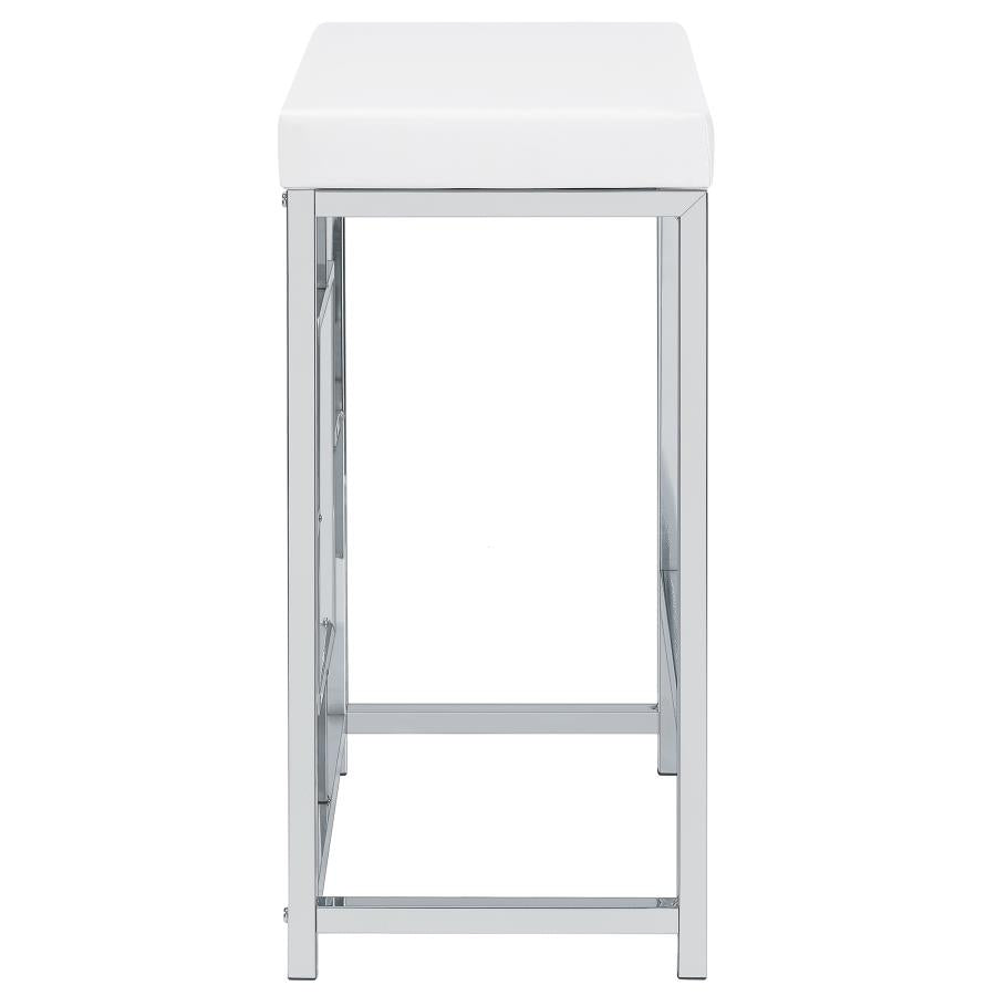Jackson 4-piece Multipurpose Counter Height Table Set White - 182714