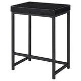 Hawes 4-piece Multipurpose Counter Height Table Set Black - 182724