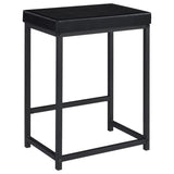 Hawes 4-piece Multipurpose Counter Height Table Set Black - 182724