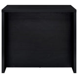 Topanga Engineered Wood Freestanding Home Bar Black - 182784