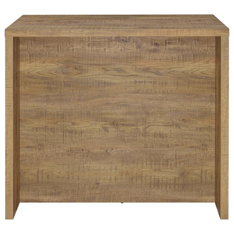Topanga Engineered Wood Freestanding Home Bar Mango - 182785