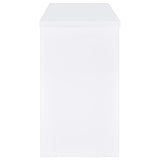 Topanga Engineered Wood Freestanding Home Bar White - 182786