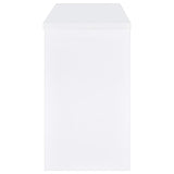 Topanga Engineered Wood Freestanding Home Bar White - 182786